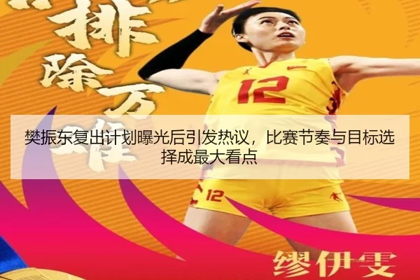樊振东复出计划曝光后引发热议，比赛节奏与目标选择成最大看点